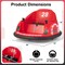 Red Plastic 12V 360° Kids Ride-On Bumper Car with Remote Control